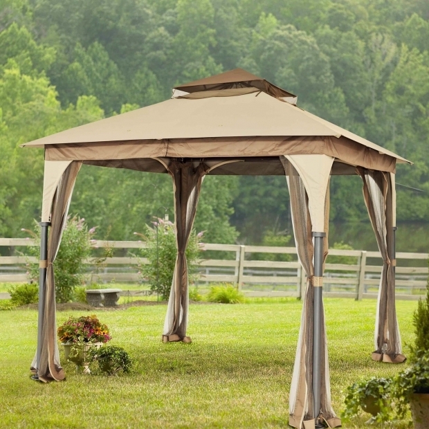 Alluring Gazebo Sunjoygroup Sunjoy Manilla 8 Ft W X 8 Ft D Metal Portable Gazebo Reviews