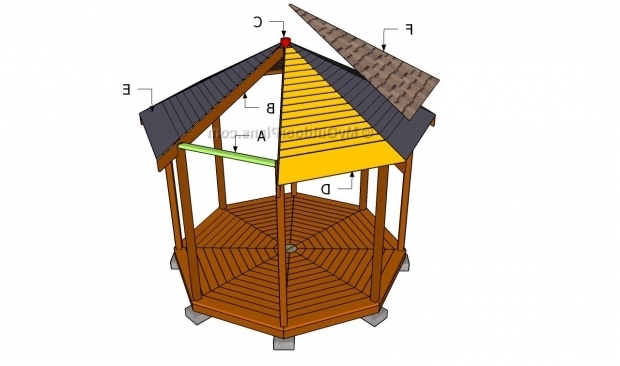 Delightful Octagon Gazebo Roof Plans Gazebo Roof Plans Myoutdoorplans Free Woodworking Plans And
