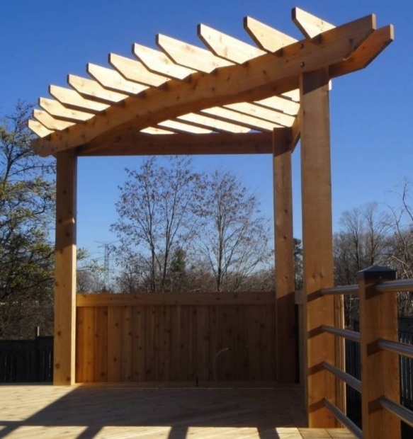 Gorgeous Triangular Pergola Cedar Wood Triangular Pergola Triangular Pergola Design Gallery
