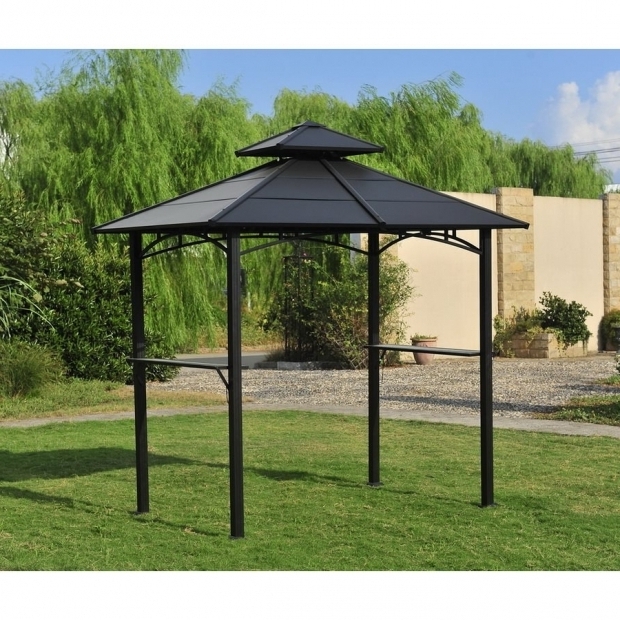 Remarkable Sunjoy Hardtop Gazebos Black Aluminum Hardtop Gazebo 134 Revamp Pinterest Canada