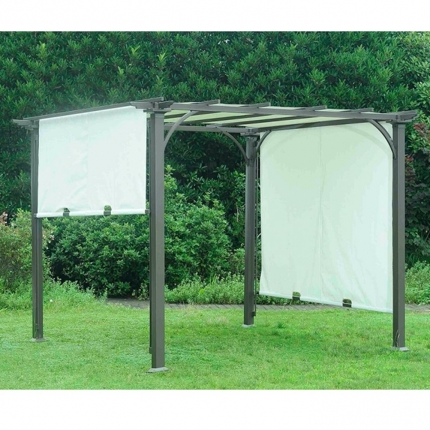 Alluring Adjustable Shade Pergola Sunjoy Replacement Canopy For 8 W X 8 D Adjustable Shade Pergola