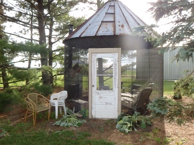 Alluring Wire Corn Crib Gazebo Corn Crib Gazebo Diy Projects To Try Pinterest Gazebo And Cribs