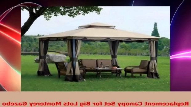 Amazing Big Lots Gazebo Canopy Replacement Canopy Set For Big Lots Monterey Gazebo Youtube