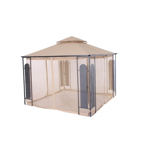 Amazing Gazebos At Home Depot Hampton Bay 10 Ft X 10 Ft Christy Gazebo Gfs00470c The Home Depot