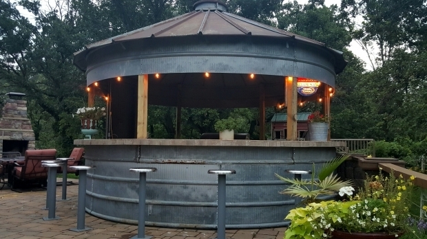 Fantastic Butler Grain Bin Gazebo Grain Binbaroutdoor Kitchen Outdoor Kitchen Pinterest An