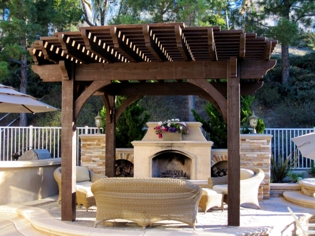 Fantastic Gazebo With Fire Pit Inside How To Build A Gazebo In Fun Project Home Design And Decor