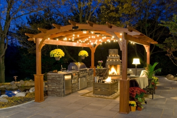 Gorgeous Pergola With Lights 6 Simple Ideas Of Pergola Lighting Kloter Farms Blog