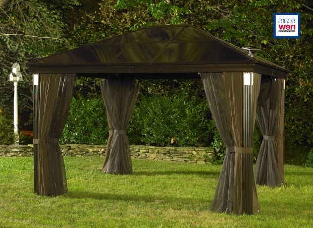 Incredible Gazebo Solar Lights 24 Best Images About Solar Gazebo On Pinterest Solar Lights