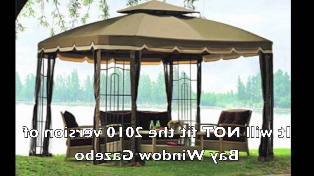 Incredible Gazebos At Big Lots Replacement Canopy For 20082009 Big Lots Bay Window Gazebo Youtube