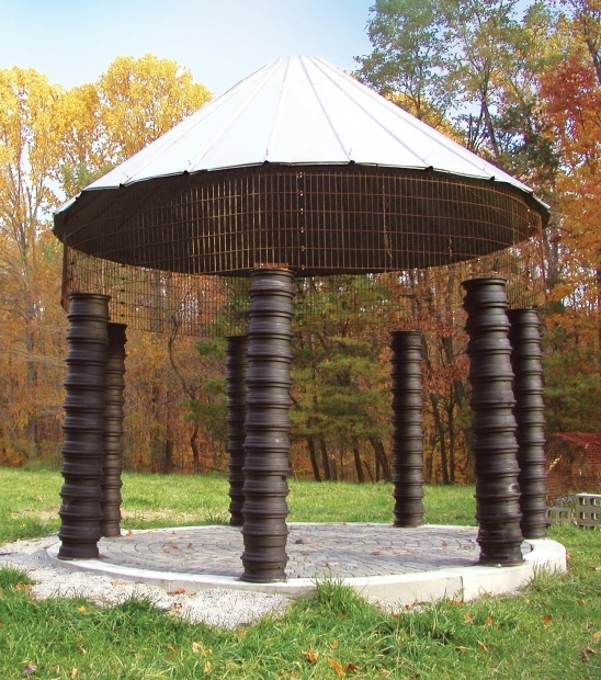 Marvelous Wire Corn Crib Gazebo Time Out Custom Home Magazine Residential Projects Design