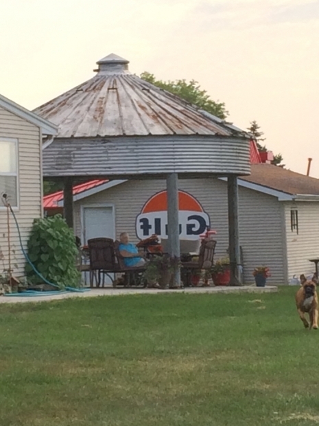 Remarkable Butler Grain Bin Gazebo Grain Bin Bar Or An Outdoor Kitchengazeboplayhouse This