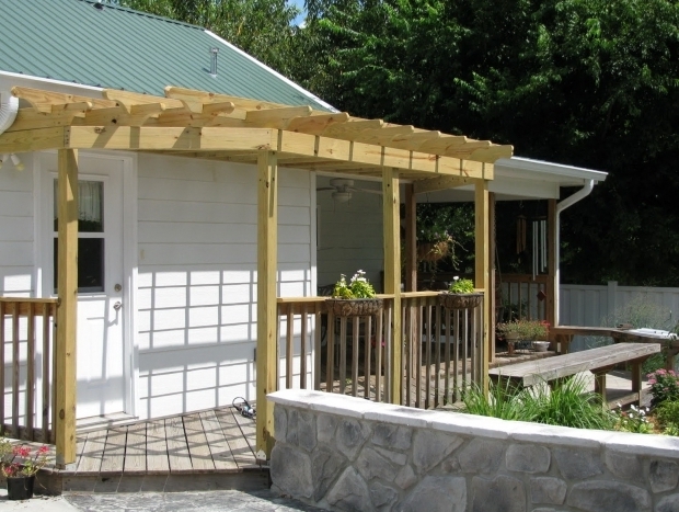 Remarkable Front Porch Pergola Front Porch Pergola Ideas Home Design Ideas