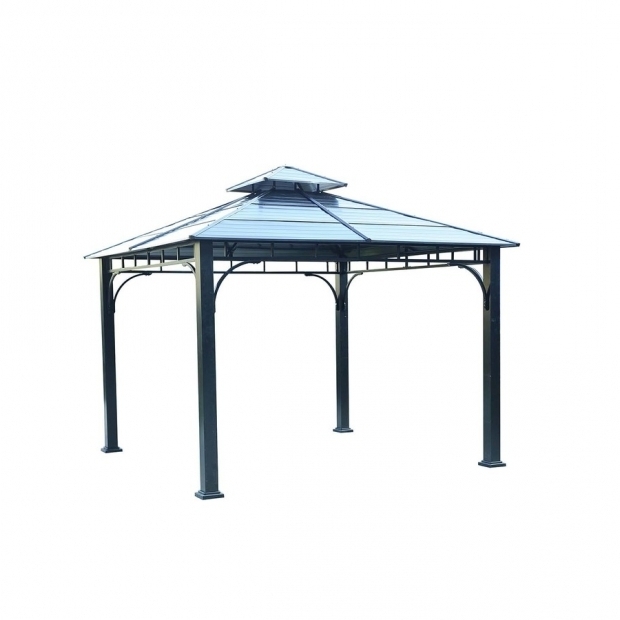 Remarkable Metal Gazebo Lowes Shop Gazebos At Lowes