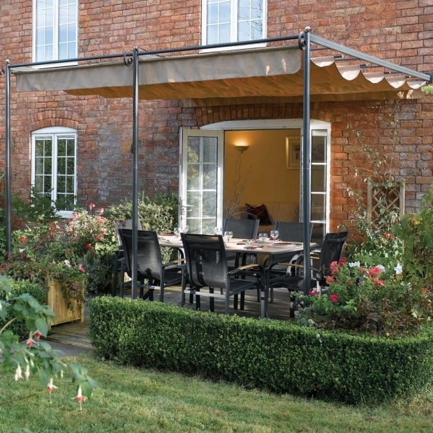 Alluring Metal Pergola With Retractable Canopy 1010 X 911 Ft 33 X 3m Retractable Metal Garden Pergola