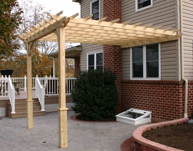 Alluring Wall Mounted Pergola Plans Wall Mount Pergolas Pergolas Mount Gazebocreations