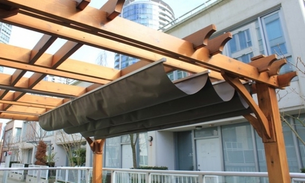 Beautiful Pergola Retractable Canopy Diy Decor Cool Playhouses Design Ideas With Diy Retractable Pergola