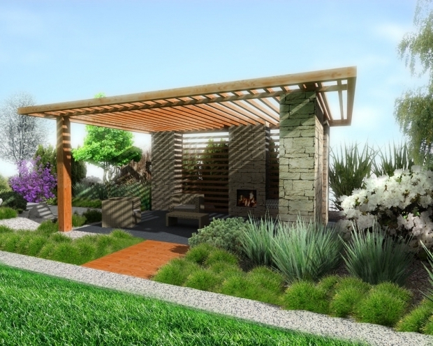 Gorgeous Outdoor Gazebo Plans With Fireplace Beautiful Gazebo Plans With Fireplace Traditional Outdoor