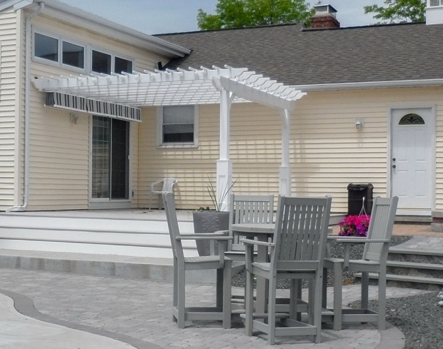 Gorgeous Wall Mounted Pergola Plans Wall Mounted Pergola Designs Home Design Ideas