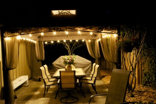 Image of Outdoor Lights For Gazebos Outdoor Gazebo Chandelier Lighting Roselawnlutheran