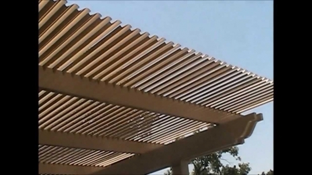 Incredible Aluminum Pergola Kits With Adjustable Louvers Adjustable Louvered Pergola Opening Closing Youtube