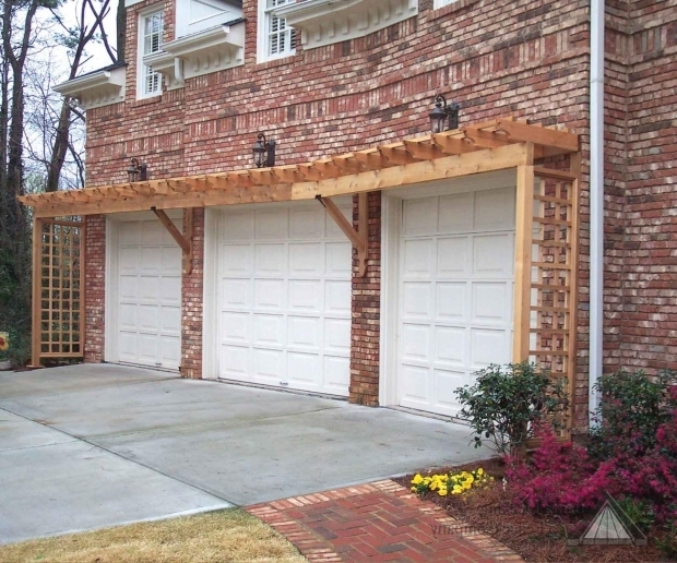 Inspiring Garage Door Pergola Garage Door Pergola Kit Pergola Design Ideas