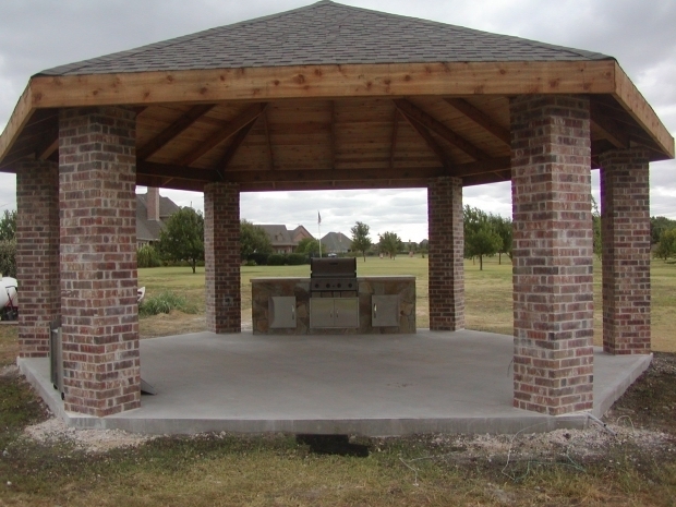 Outstanding Outdoor Gazebo Plans With Fireplace Beautiful Gazebo Plans With Fireplace Traditional Outdoor