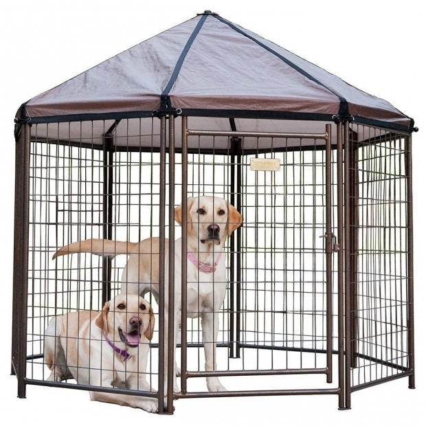 Picture of Advantek Pet Gazebo Outdoor Kennel Advantek The Original Pet Gazebo Outdoor Kennel Dog Pet Animal