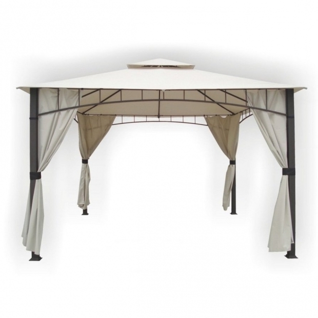 Picture of Dc America Gazebo Shop Dc America Bronze Steel Rectangle Screened Gazebo Exterior