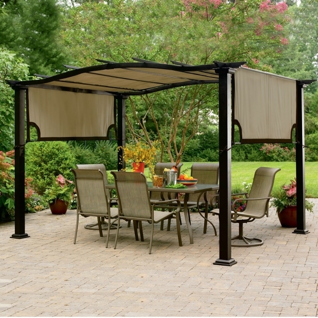 Stunning Garden Treasures Freestanding Pergola Garden Treasures Pergola Gazebo House Designs