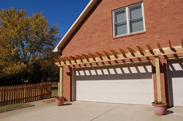 Stunning Over Garage Door Pergola Garage Door Trellis Or Arbors A Frame Garage Three Car Garage 2