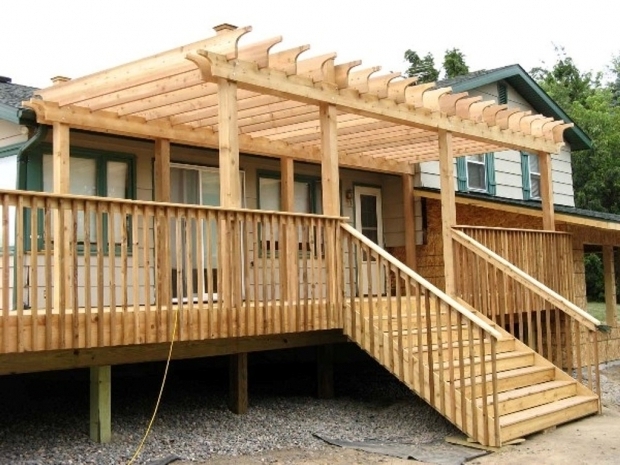Stylish How To Build A Pergola On Existing Deck How To Build Pergola On Existing Deck All Home Designsall Home