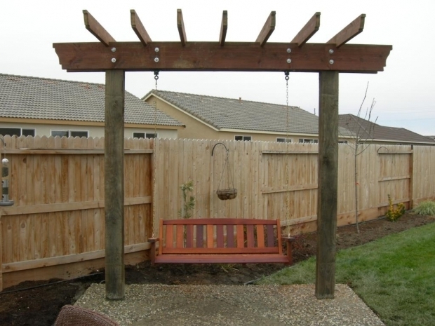 Stylish Pergola Swing Plans Pergola Swing Arbor Plans Pergola Swing Plans Images