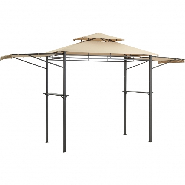 Amazing Mainstays Grill Gazebo Mainstays Grill Gazebo With Adjustable Awning 8 X 4 Walmart