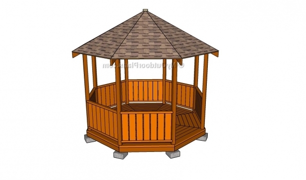 Awesome Gazebo Blueprints Rectangular Gazebo Plans Myoutdoorplans Free Woodworking Plans