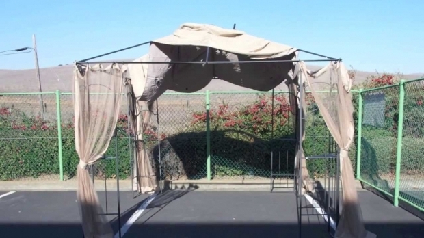 Awesome Gazebo Canopy Replacement Covers 10x10 Home Depot How To Install A Home Depot Arrow Gazebo Replacement Canopy Youtube