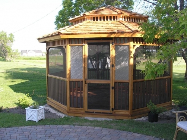 Awesome Gazebo Wood Kit Cedarshed 14 Ft Octagon Gazebo Two Tier Roof Option 148ttr