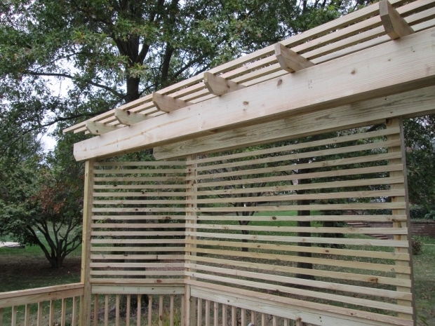 Beautiful Pergola Privacy Screen St Louis Mo Pergola Deck Designs Archadeck St Louis Decks