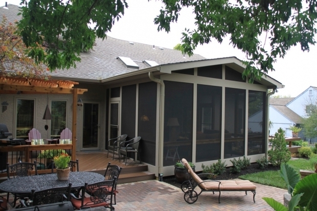 Beautiful Screened In Pergola Custom Screen Porches Archadeck Of Kansas City
