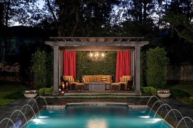Delightful Outdoor Pergola Curtains Curtain Call The Guide To Pergola Curtains