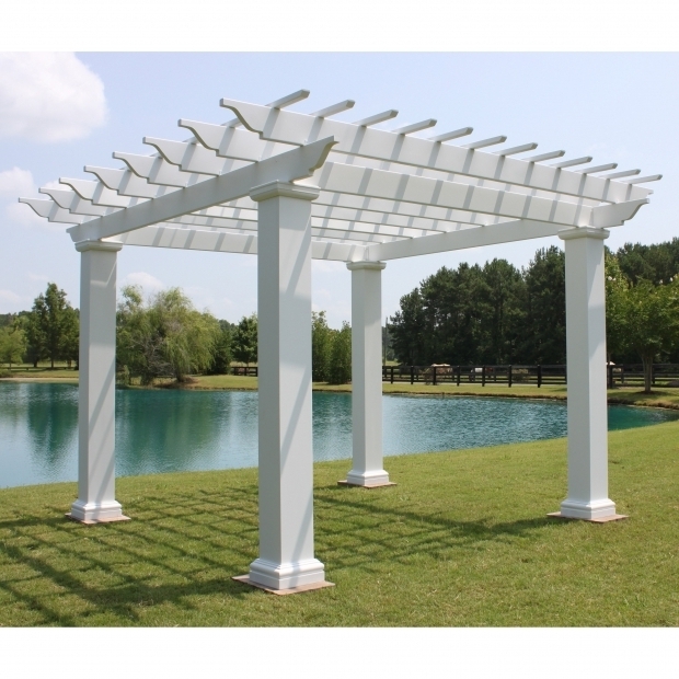 Image of Fiberglass Pergola Key West Fiberglass Pergola Hayneedle