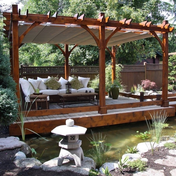 Inspiring Pergola With Retractable Canopy Kit Outdoor Living Today 12x16 Breeze Pergola Retractable Canopy