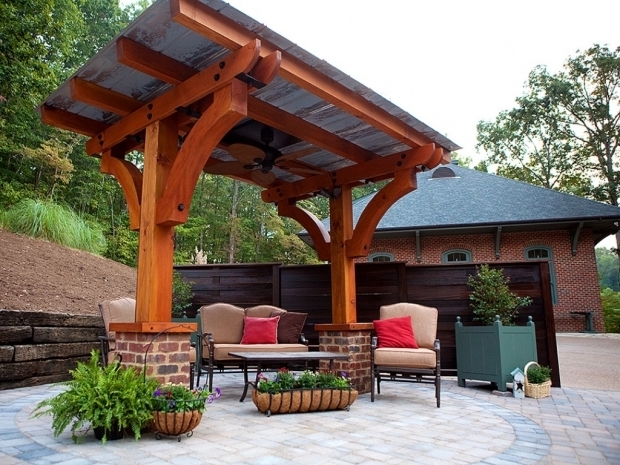 Marvelous Metal Roof Pergola Corrugated Metal Roof Pergola Roofing Decoration
