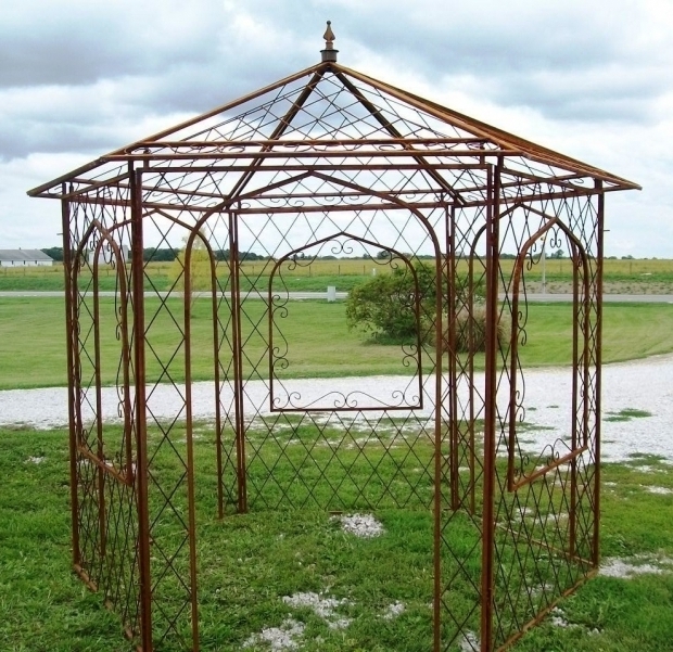 Outstanding Metal Frame Gazebo Kits Ideas Metal Framed Gazebo Home Design And Decor