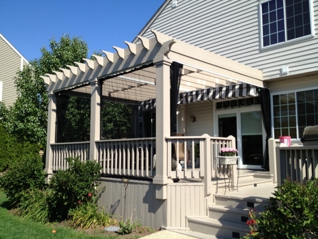 Remarkable Screened In Pergola Pergola With Mosquito Curtains An Alternative To A Screened In