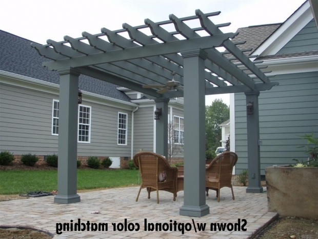 Stunning Fiberglass Pergola Arbors Direct 16x16 White Pergola Vl1616 C On Sale