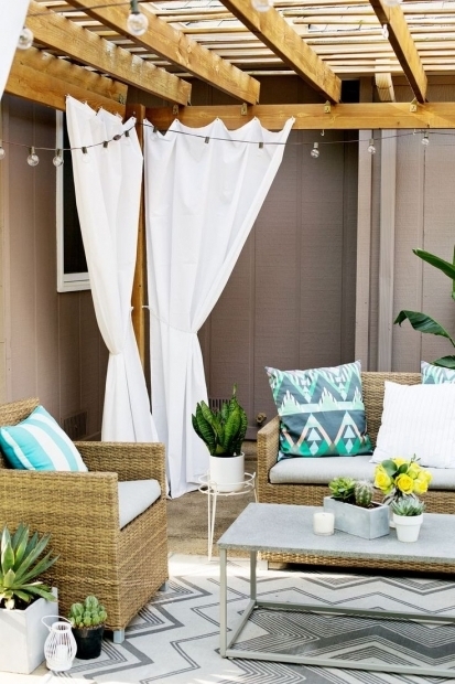 Alluring Pergola With Curtains Best 25 Pergola Curtains Ideas On Pinterest Deck With Pergola