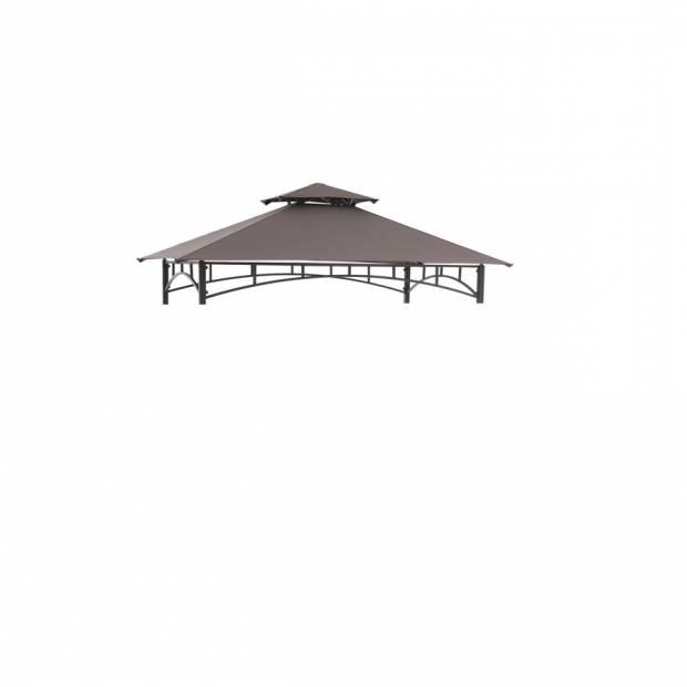 Amazing Sunjoy Grill Gazebo Replacement Canopy Shop Sunjoy Brown Gazebo Replacement Canopy Top At Lowes
