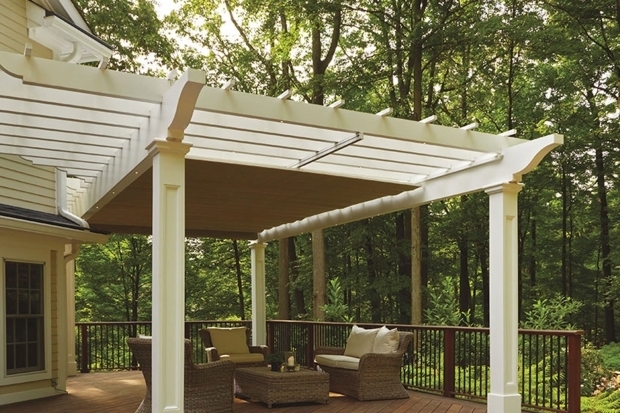 Awesome Pergola With Retractable Shade Retractable Pergola Canopy In Oakville Shadefx Canopies