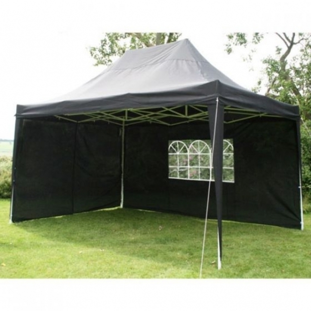 Awesome Pop Up Gazebo With Sides Airwave Black 45x3m Waterproof Pop Up Gazebo Includes Sides And