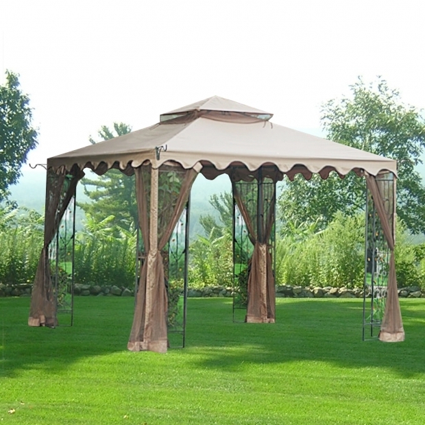Beautiful Garden Winds Gazebo Replacement Canopy For 10x10 Leaf Gazebo Riplock 350 Garden Winds